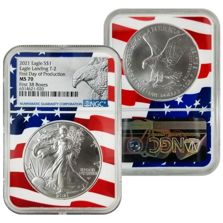 2021 Silver Eagle – from 1st 38 boxes