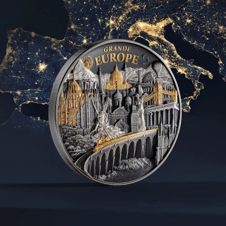 2025 3OZ SILVER HIDDEN TREASURES OF EUROPE 
