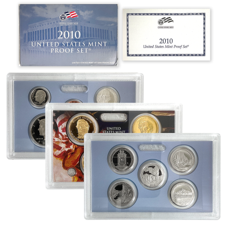 2010 Proof Set - Mint Packaging