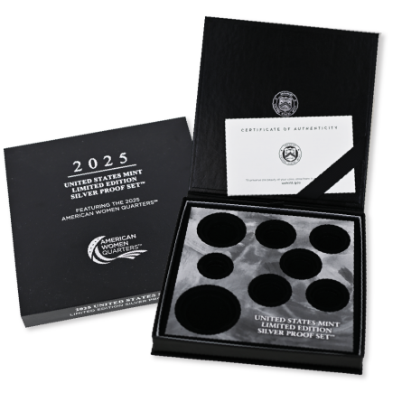2023-S Limited Edition Silver Proof Set – Empty Mint Packaging