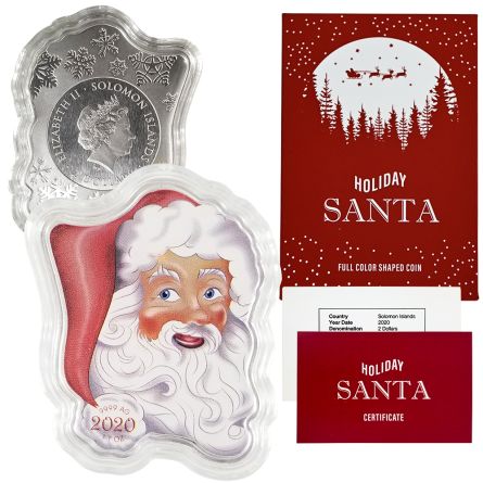 2020 Santa 1oz Silver Coin