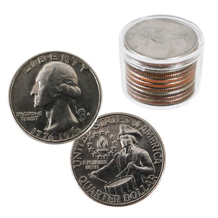 1976 Bicentennial Quarter 10-Coin Roll