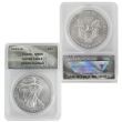 1986 - 2021 Type 1 Silver Eagle Date RunSet -  Complete
