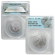 2023 Silver Fractional Set MS70 - ANACS