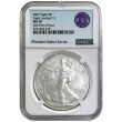 2021 Silver Eagle Type II NGC MS70 First Year of Issue PSS