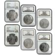 1898 - 1904 O Mint Morgan Dollar 6 Piece NGC Set - MS64