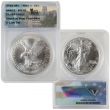 2021 Type 1&2 5-Coin Silver Eagle Set – MS70