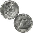 Silver Franklin Half Dollars x10