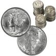 Silver Mercury Dimes – 50 Coin Roll