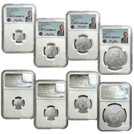 2023 Silver Fractional Set MS70 – Ryder Signed | US Coins