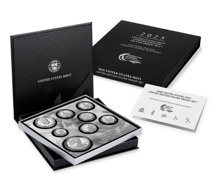 2025-S Limited Edition Silver Proof Set – Mint Packaging