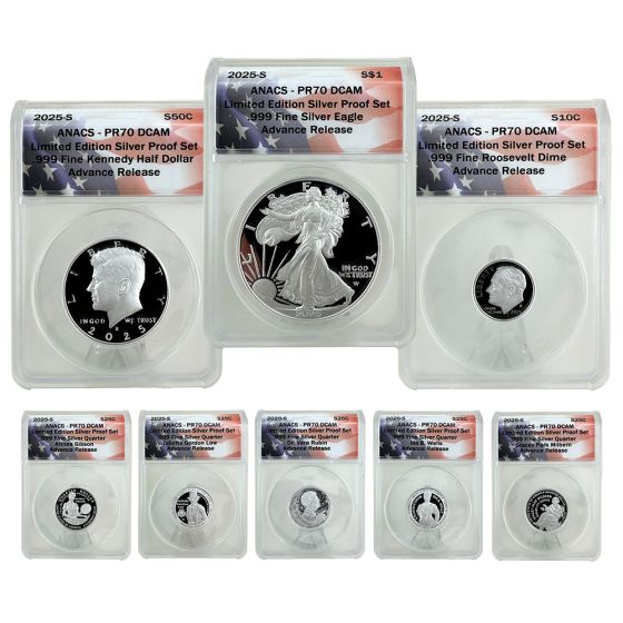 2025-S Limited Edition Silver Proof Set – PR70 | US Coins