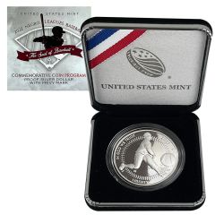 2022 Negro Leagues Baseball Silver Proof Dollar with Privy Mark