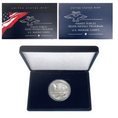 2022 2.5oz Silver Marine Medal