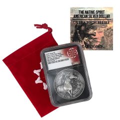 2023 War Horse Oglala Sioux Nation 2oz Silver Coin