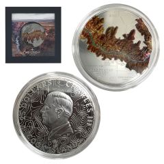 2023 5oz Silver Grand Canyon Topography UHR Proof