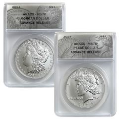 2024 Morgan & Peace Silver Dollars - Advanced Release