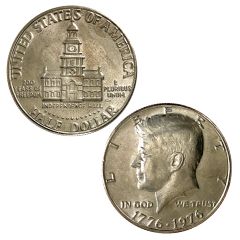 1976-P Bicentennial Kenneday Half Dollar from Sealed Bag