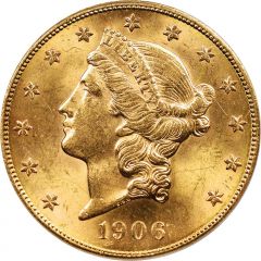 $20 Gold Liberty - BU Condition