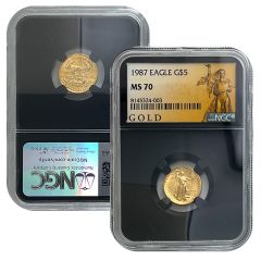 1987 $5 MS70 Gold Eagle