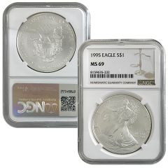 1995 Silver Eagle MS69