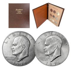 1971 – 1978 Eisenhower Dollar Album