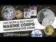 PROOF MARINE SILVER & GOLD!