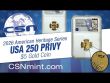 USA 250 Privy Mark Gold Coin - American Heritage Series