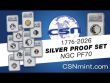 THE MOST UNIQUE SILVER PROOF SET EVER MADE!!!