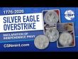FINAL COIN IN THE DANIEL CARR SILVER EAGLE OVERSTRIKE PROGRAM!!