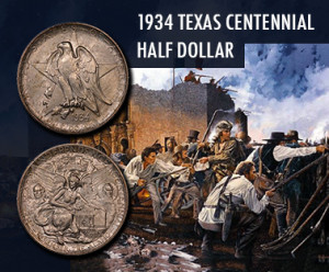 1934 Texas Centennial Half Dollar