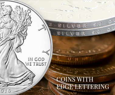 Coins with Edge Lettering
