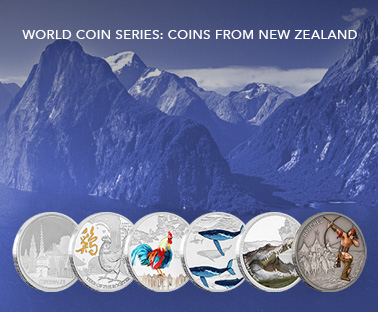 World Coin series: Coins from New Zealand