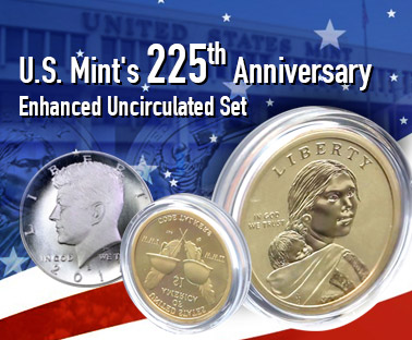 U.S. mint's 225th anniversary - Enhanced Uncirculated set
