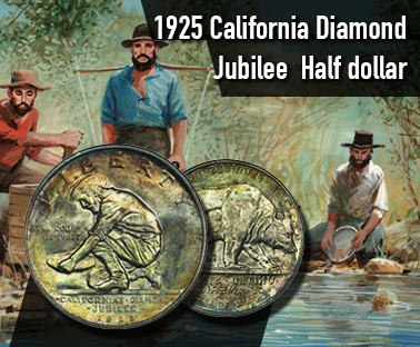 1925 California Diamond Jubilee Half dollar