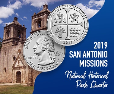 2019 San Antonio Missions National Historical Park Quarter 
