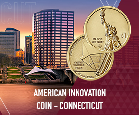 American Innovation coin – Connecticut