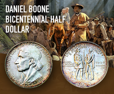 Daniel Boone Bicentennial Half dollar