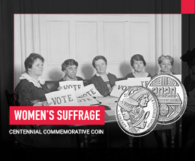 Women’s Suffrage Centennial Commemorative coin 