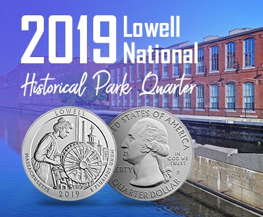 2019 Lowell National Historical Park quarter