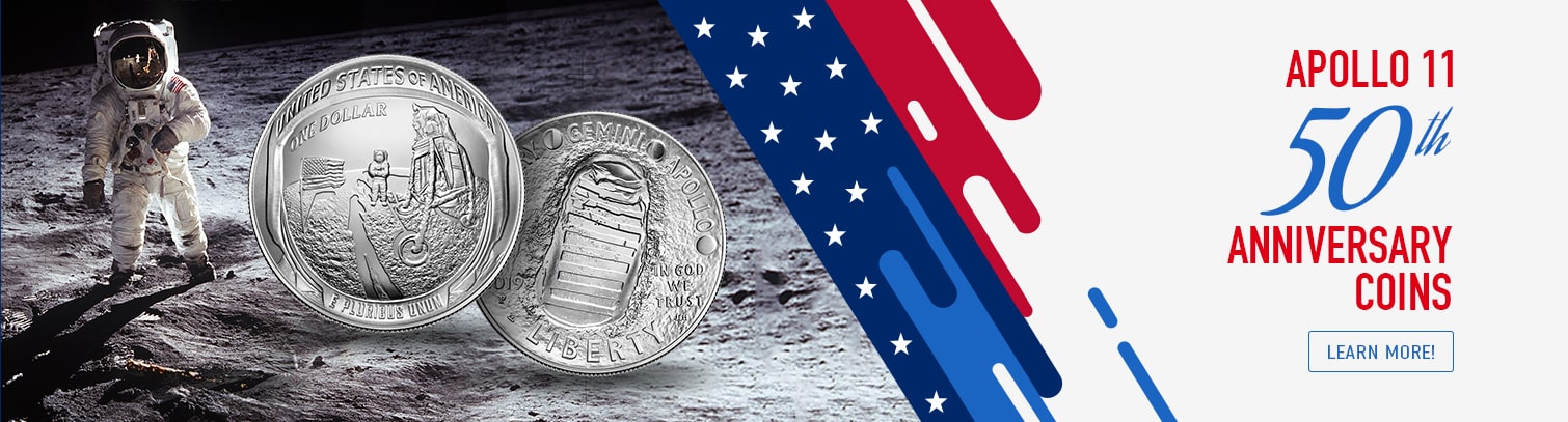 Apollo 11 50th Anniversary coins